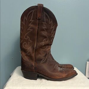 Dan Post Men's Brown Leather Cowboy Boots sz. 10 D